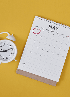 Image of a calendar